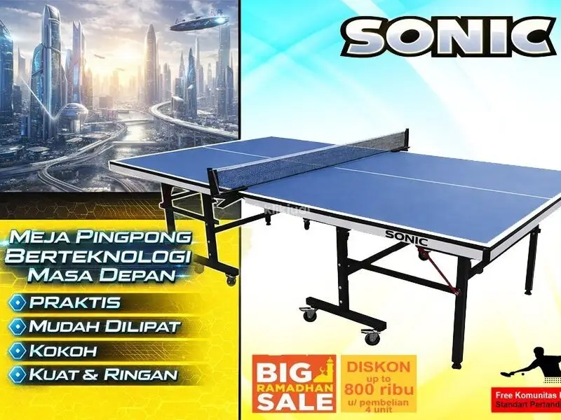 Tenis meja pingpong merk SONIC - 1/3