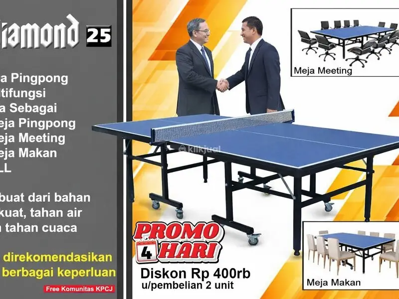 Tenis meja pingpong merk DIAMOND 25 - 1/5