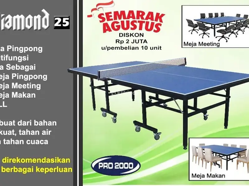 Tenis meja pingpong merk DIAMOND 25 - 3/5