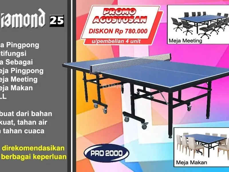 Tenis meja pingpong merk DIAMOND 25 - 4/5