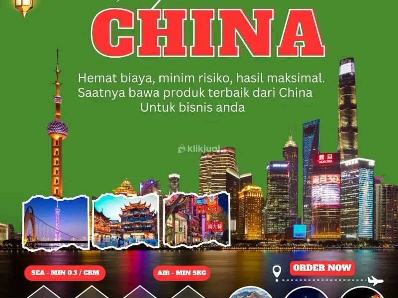Jasa Kirim China–Indonesia Termurah & Terpercaya