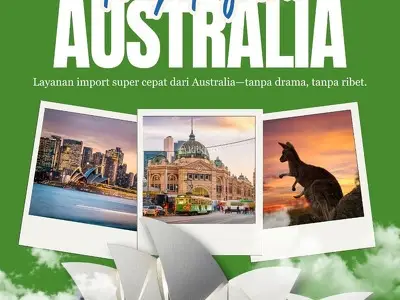 Jasa Forwarder Import Australia Murah & Aman