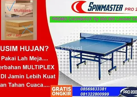 Tenis meja pingpong merk SPINMASTER PRO 25 - 1/3