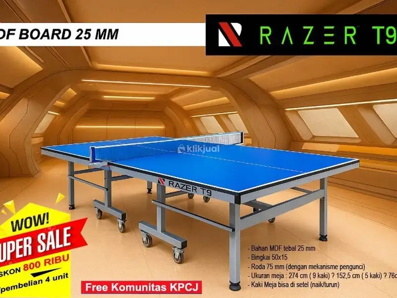 Tenis meja pingpong merk RAZER T9 - 1/4