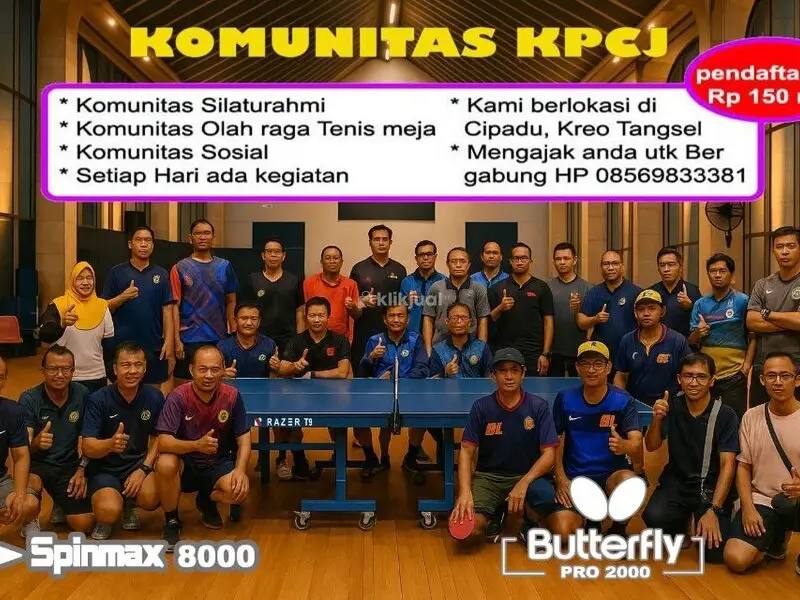 Komunitas Tenis Meja KPCJ - 3/4