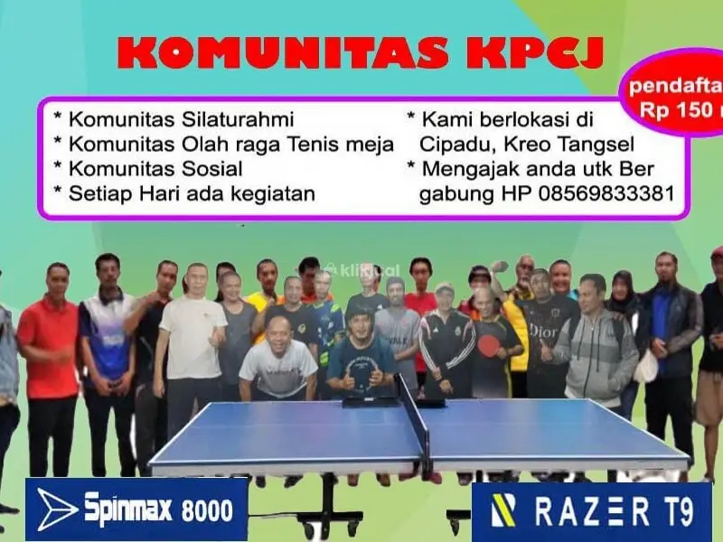 Komunitas Tenis Meja KPCJ - 4/4