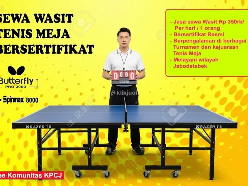 Sewa Jasa wasit tenis meja - 2/4