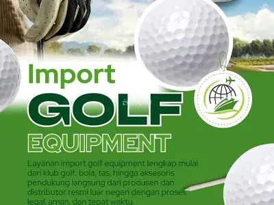 Import Perlengkapan Golf Murah & Aman (Door to Door)