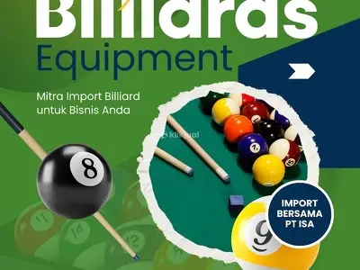 Import Alat Billiard Murah & Aman (Door to Door Service)