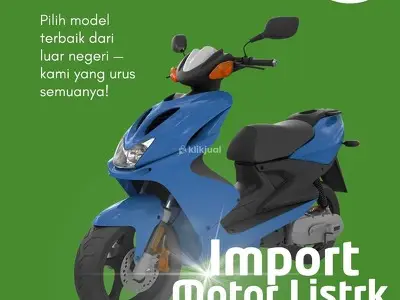 Jasa Import Motor Listrik dari Luar Negeri Resmi & Aman