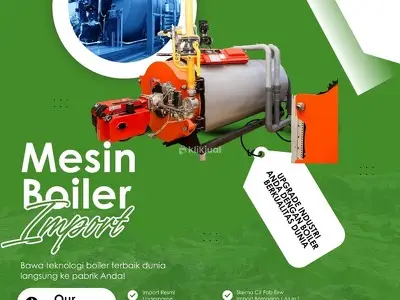 Import Boiler Mudah & Aman (Heavy Equipment Specialist)