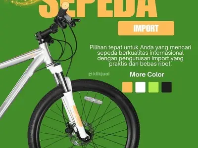 Import Sepeda Murah & Praktis (Door to Door Service)