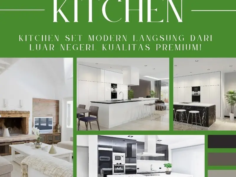 Jasa Import Kitchen Set & Furniture Dapur dari Luar Negeri