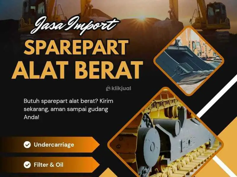 Jasa Import Sparepart Alat Berat – PT ISA SAMUDERA LOGISTINDO