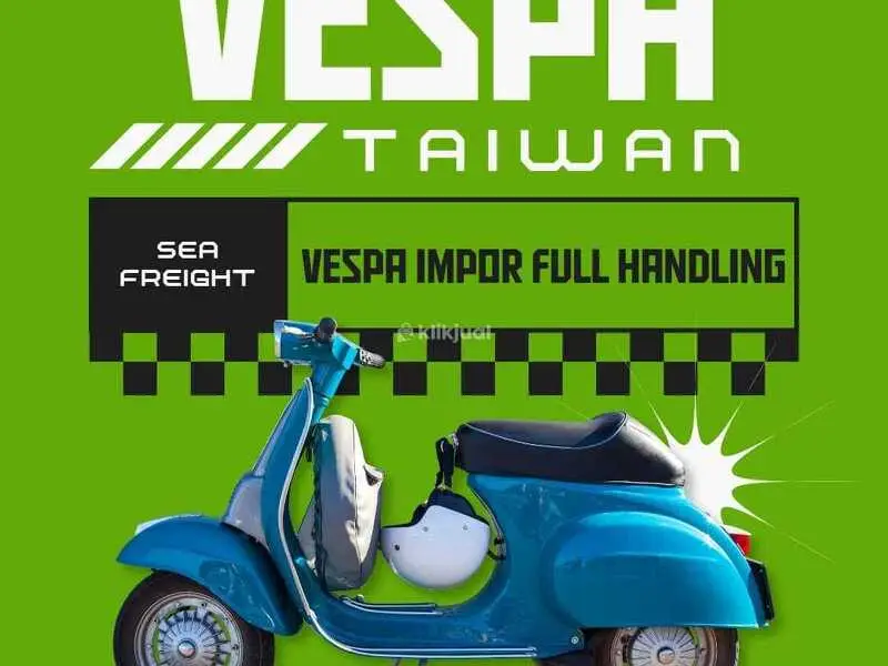 Jasa Import Borongan Vespa Taiwan – PT ISA SAMUDERA LOGISTINDO