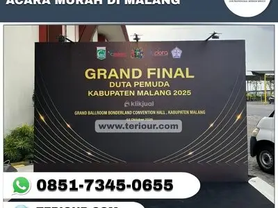 TEMPAT PEMBUATAN BACKDROP ACARA MURAH DI MALANG