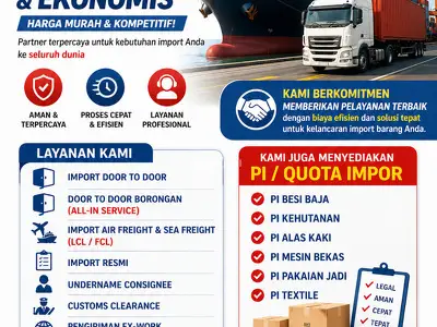 Jasa Import Borongan Door to door