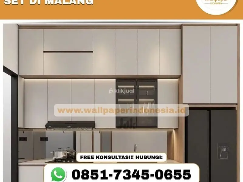 VENDOR PEMBUATAN KITCHEN SET DI MALANG