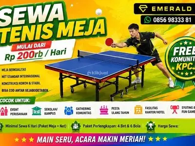 Rental sewa tenis meja pingpong