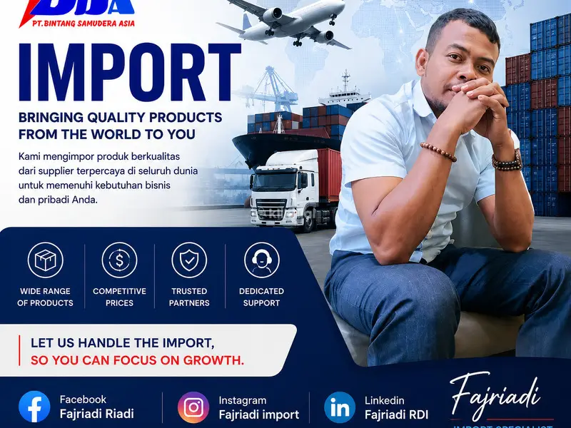 Jasa Import Murah Asia-Eropa