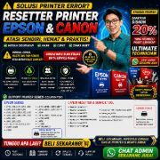 TOKO RESETTER PRINTER EPSON DAN PRINTER CANON